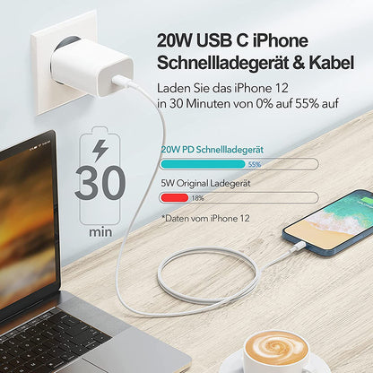 Fast Charger Adapter 20W PD USB-C