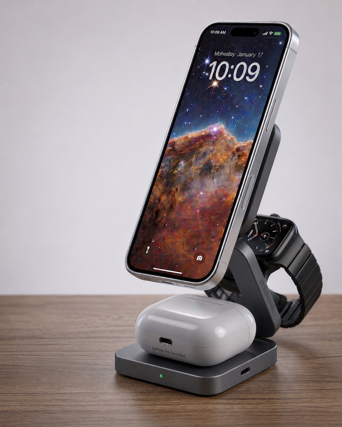 Apple charging. Decluttered.