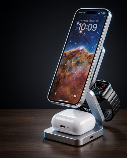 Apple charging. Decluttered.