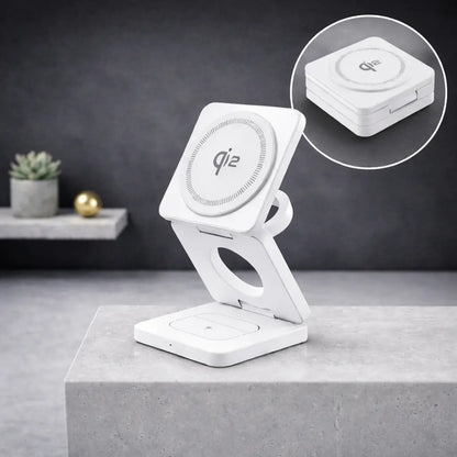 DockMax 3-in-1 Qi2 Wireless Charger